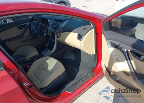 2013 Hyundai Elantra Gls/Limited from USA, damaged, VIN KMHDH4AEXDU493045